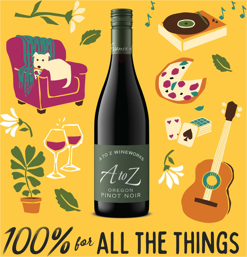 趣味・スポーツ・実用 The Wine Atlas of California with Oregon A to Z Wineworks Pinot Gris Oregon White Wine, 750 ml - QFC