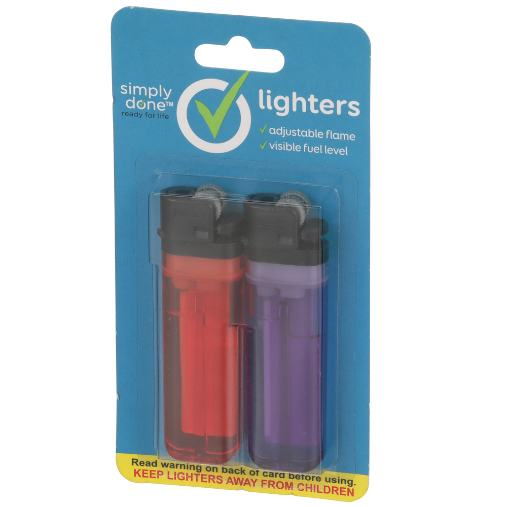 Simply Done Lighters-Front-Right-Elevated