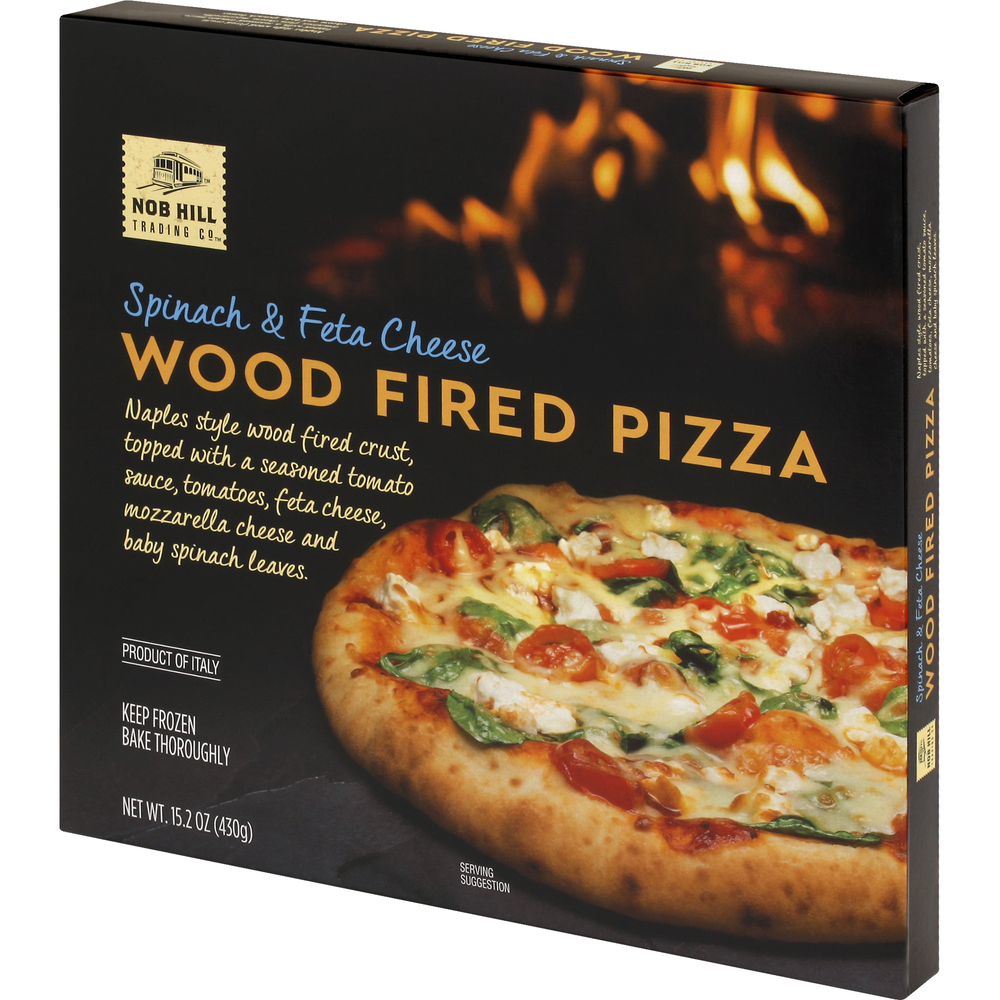 Nob Hill Trading Co. Spinach & Feta Cheese Wood Fired Pizza