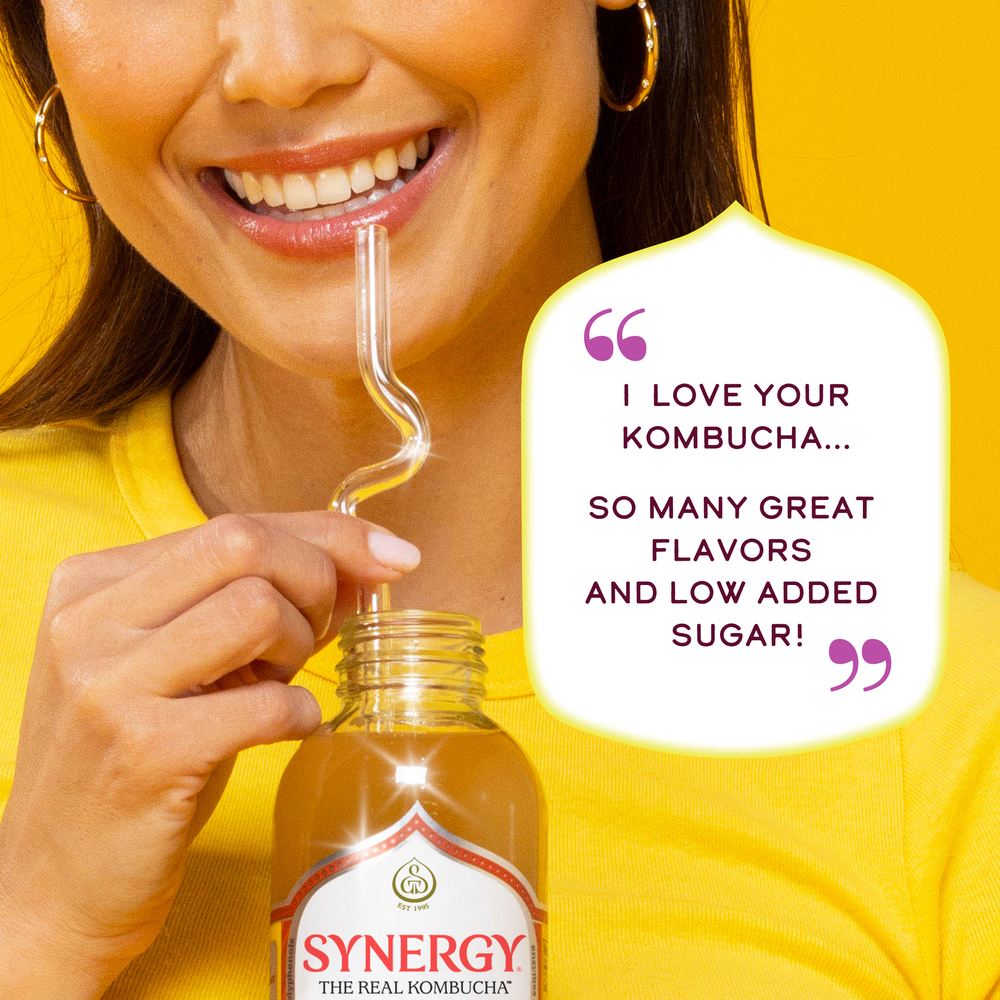 Synergy Peach Paradise Kombucha