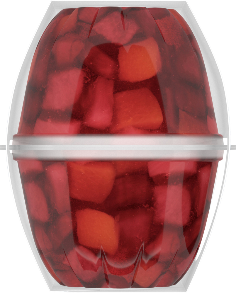 Dole Mixed Fruit, in Black Cherry Flavored Gel, Gel-Planogram-Left