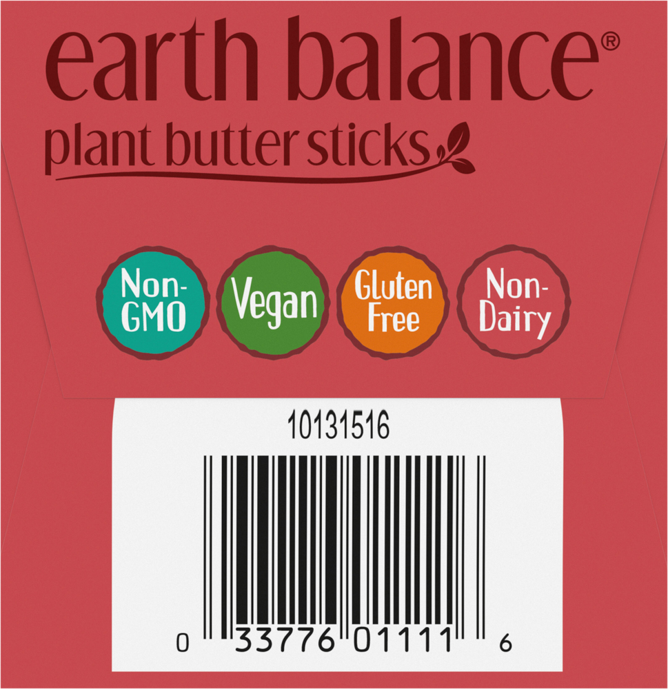 Earth Balance Soy Free Plant Butter Sticks
