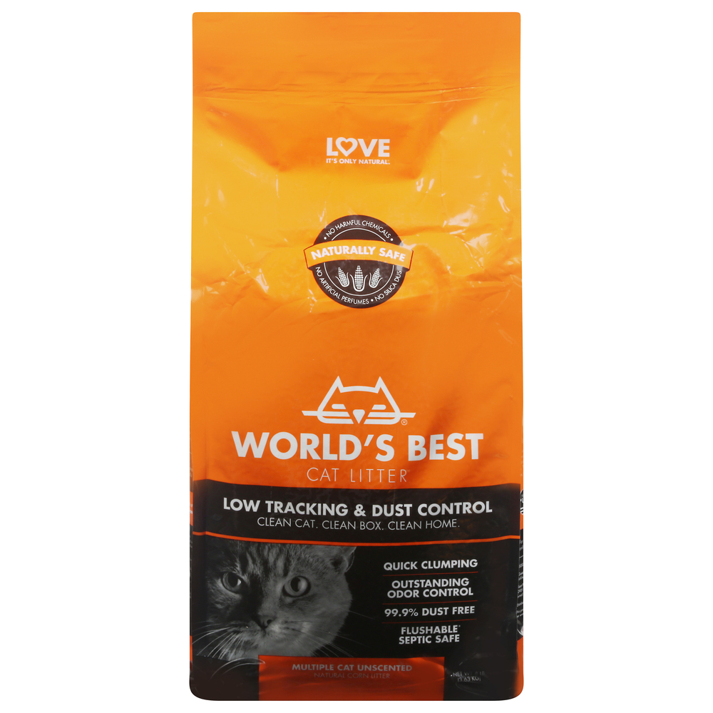 World s Best Cat Litter Cat Litter Multiple Cat Unscented