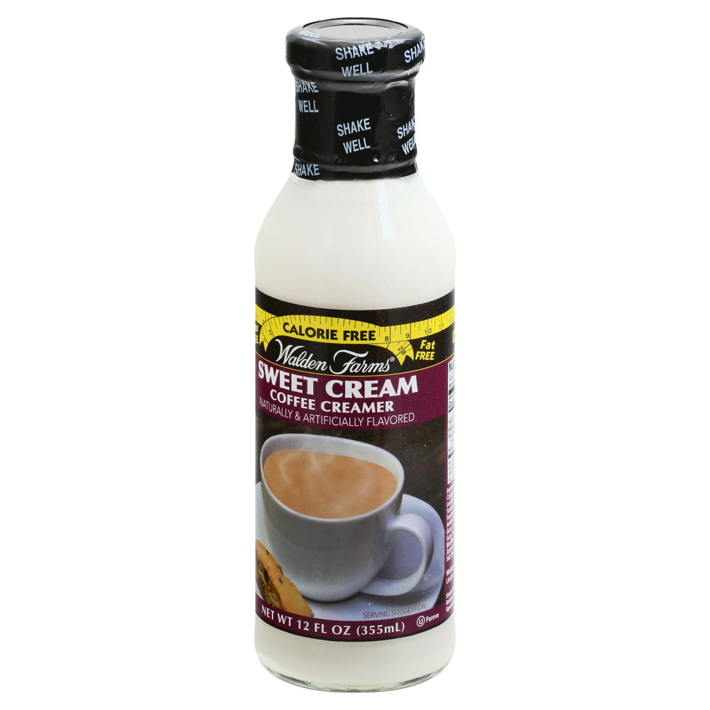 Walden Farms Coffee Creamer, Sweet CreamFrontRightElevated