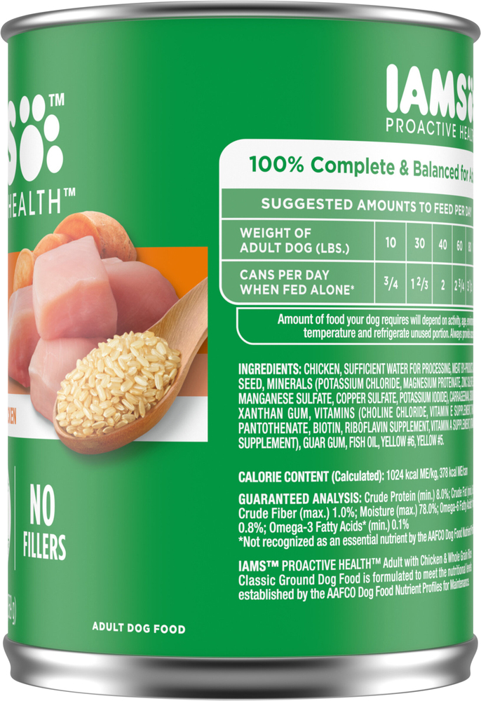 Iams aafco best sale