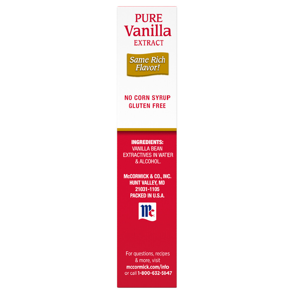 McCormick Pure Vanilla ExtractPlanogramRight