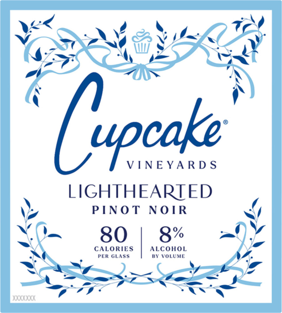 Cupcake Lighthearted Pinot Noir California Red Wine
