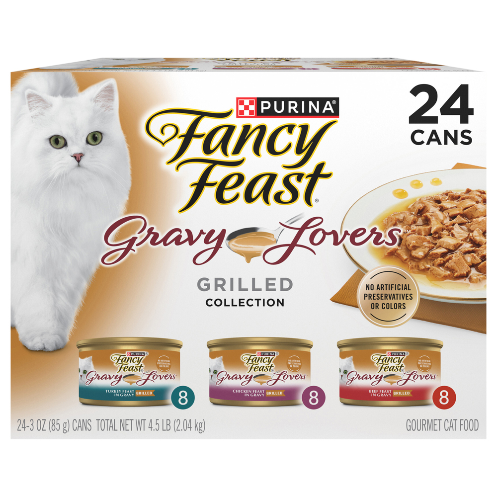 Calories in fancy feast gravy lovers sales
