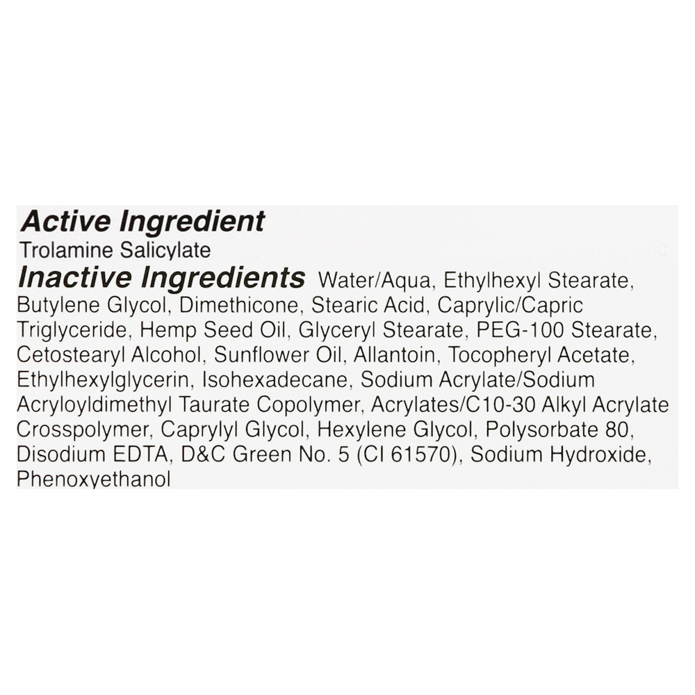 Hempvana Pain Relief Cream, Maximum StrengthIngredients