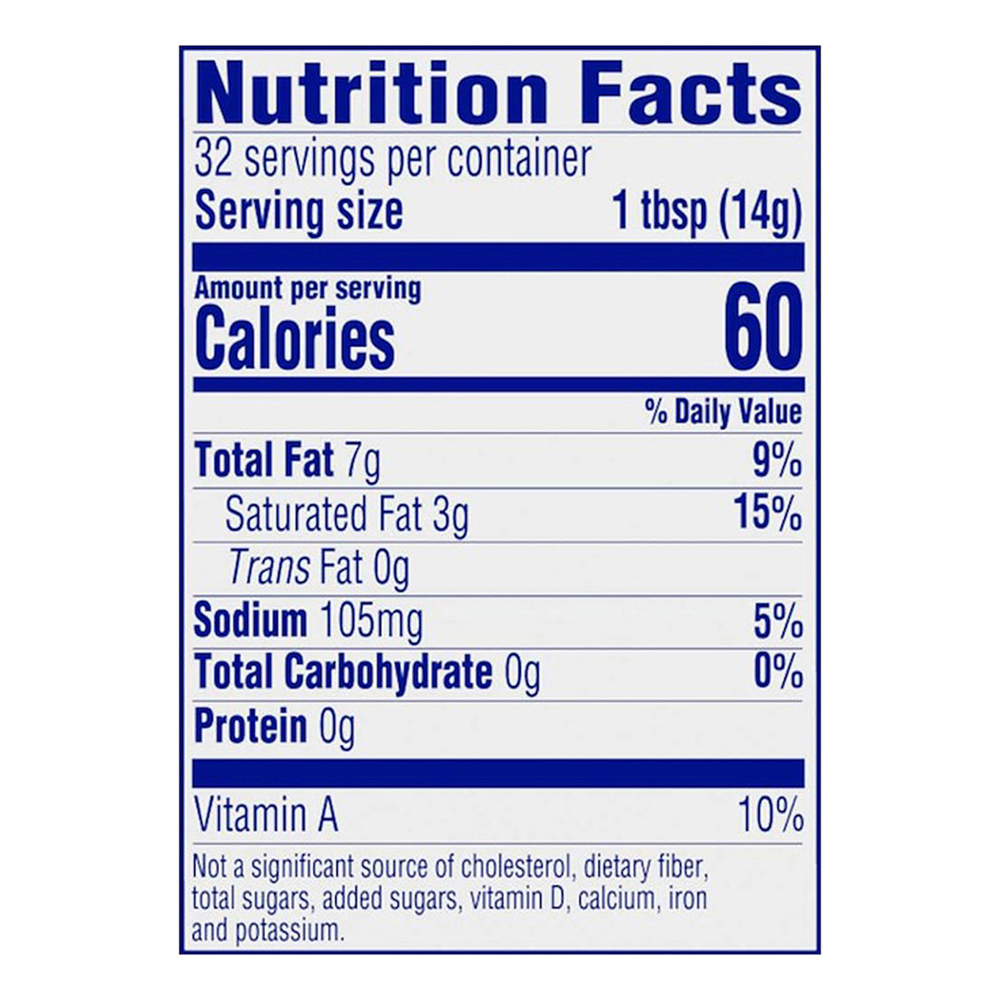 Imperial Vegetable Oil Spread, 48NutritionFacts
