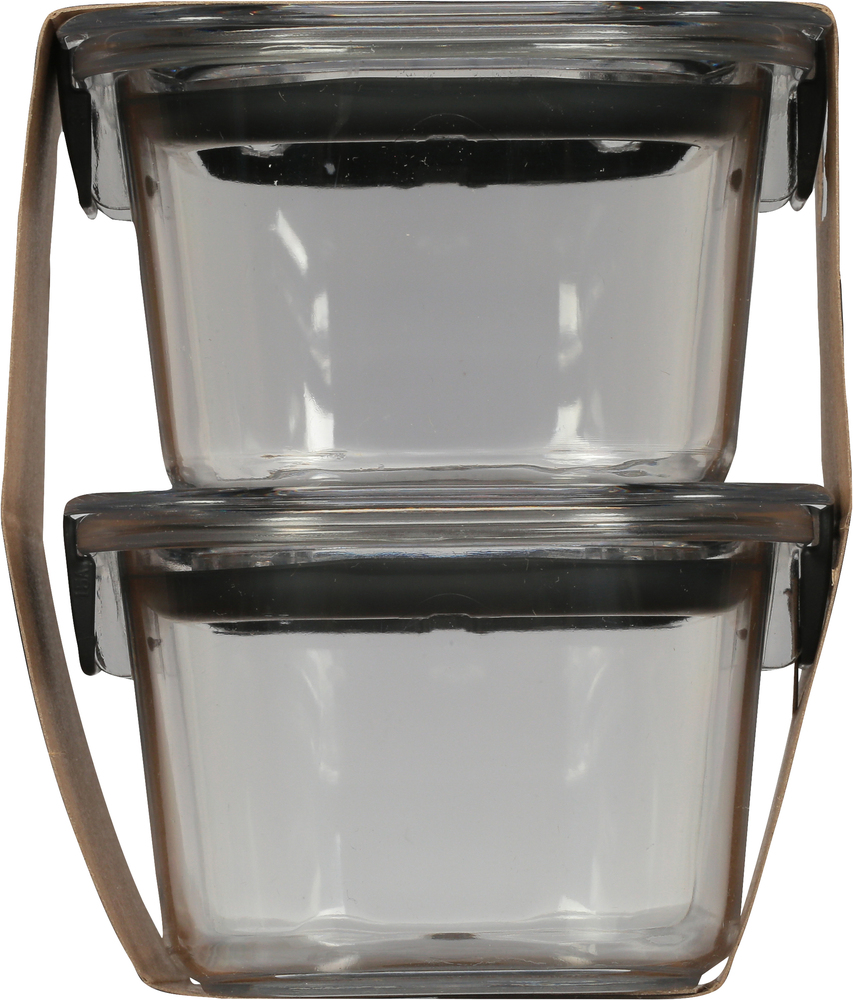 Rubbermaid Brilliance Containers, Plastic, 1.3 Cup, Value Pack 