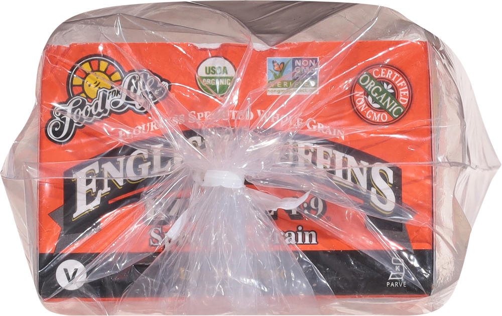 Food for Life Ezekiel 4:9 Sprouted Grain Fork-Split English Muffins