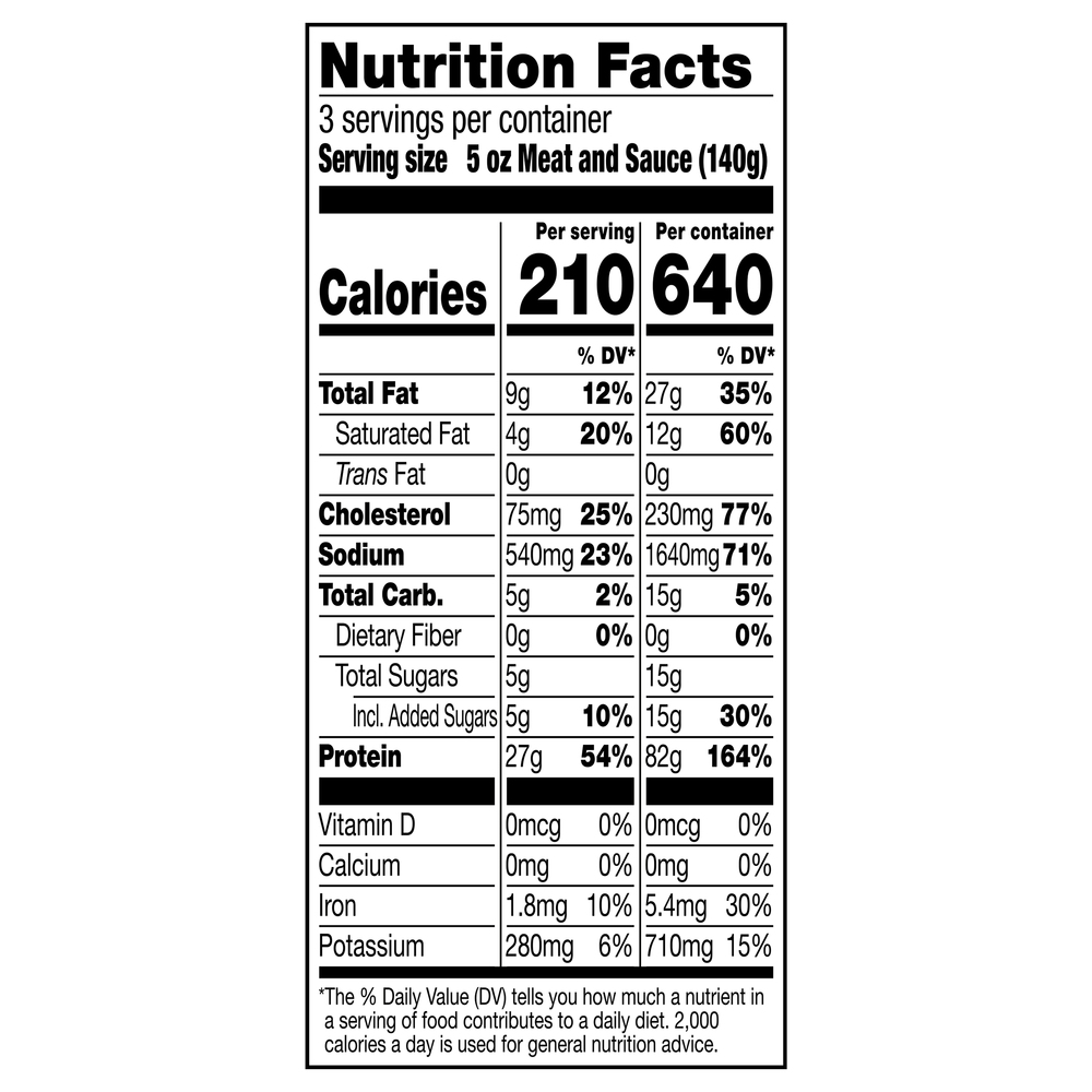 Hormel Au Jus and Savory Sauce, Beef Roast, Slow SimmeredNutritionFacts