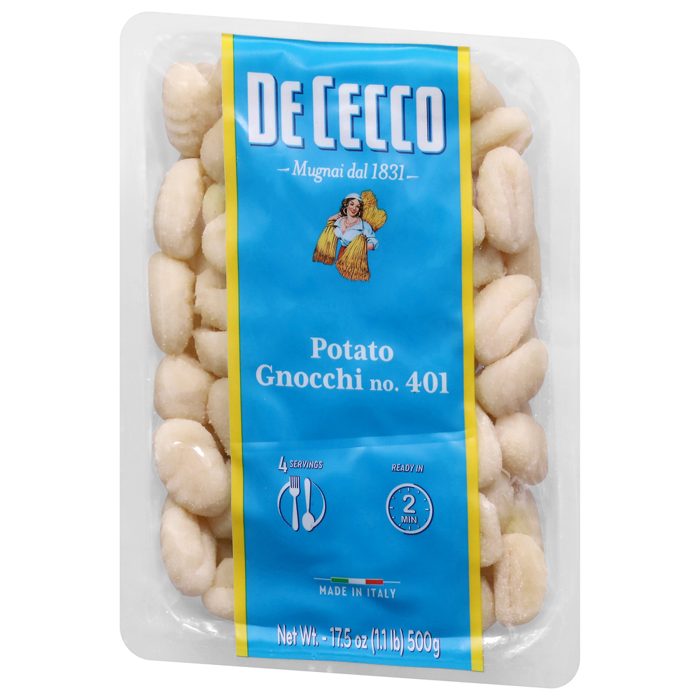 De Cecco Potato Gnocchi, No. 401FrontRightElevated