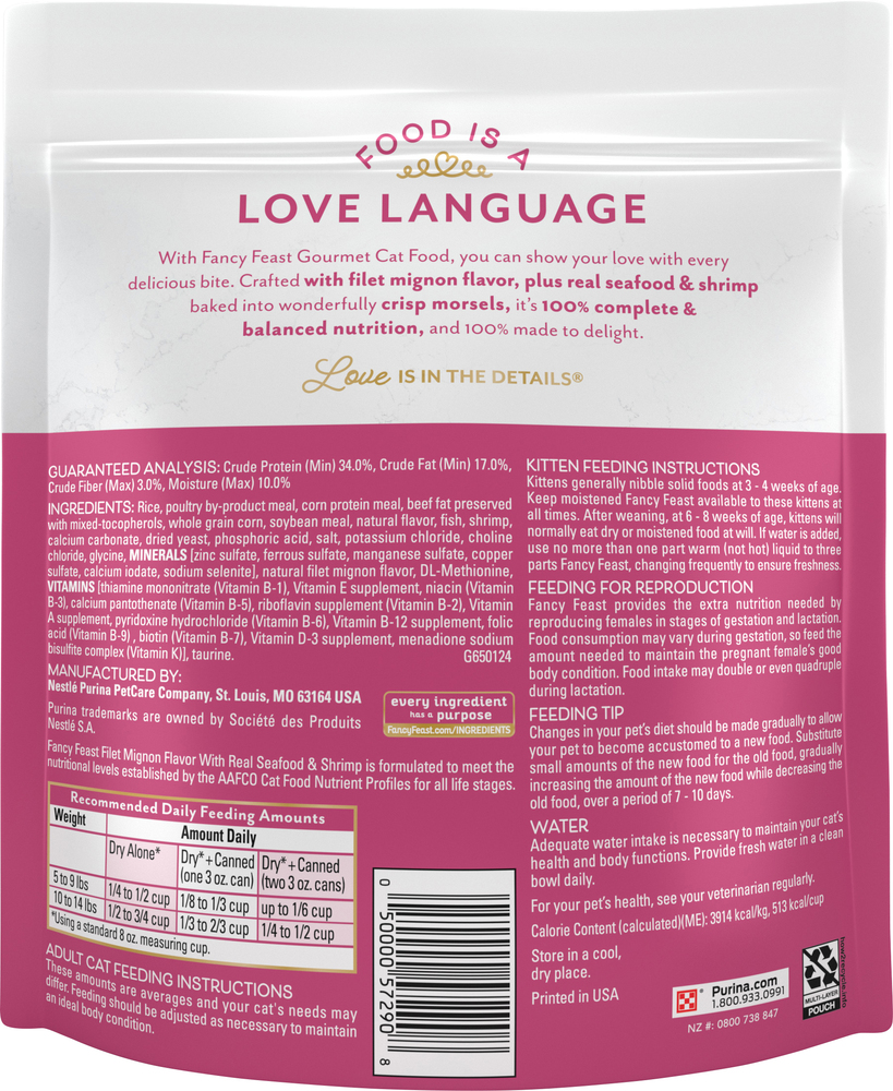 Fancy feast nutrition top