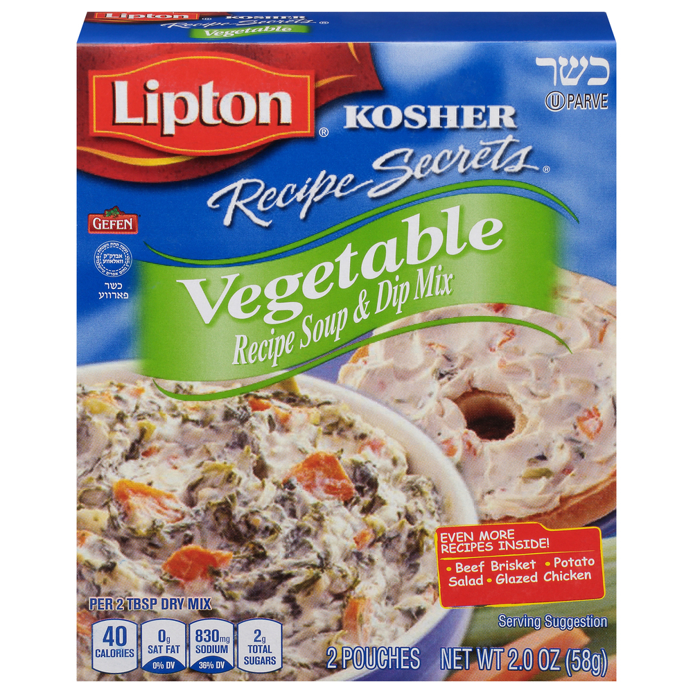 Lipton Recipe Secrets Recipe Soup & Dip Mix, VegetableMain