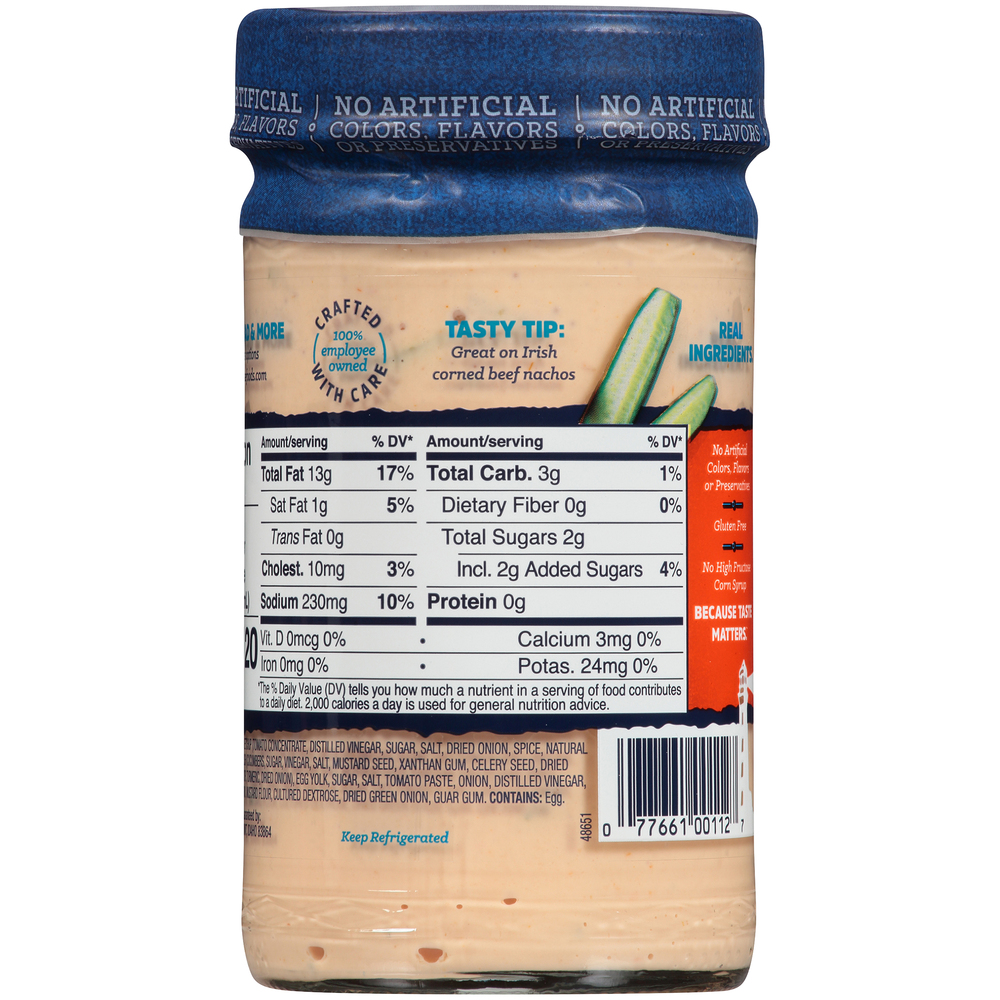 Litehouse Thousand Island Dressing & DipPlanogramBack