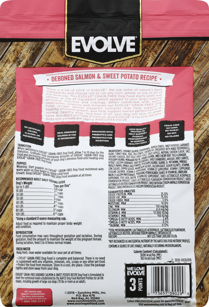 Evolve grain free dog food new arrivals