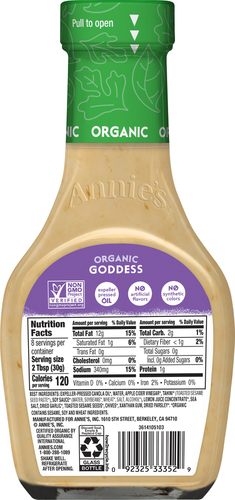 Annie's Organic Goddess Dressing