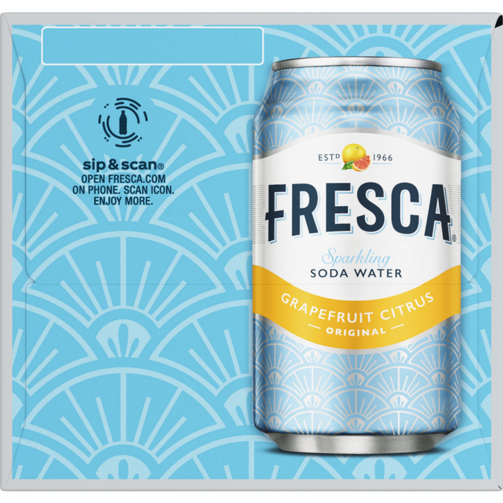 Fresca Grapefruit Citrus Sparkling Soda WaterPlanogramRight