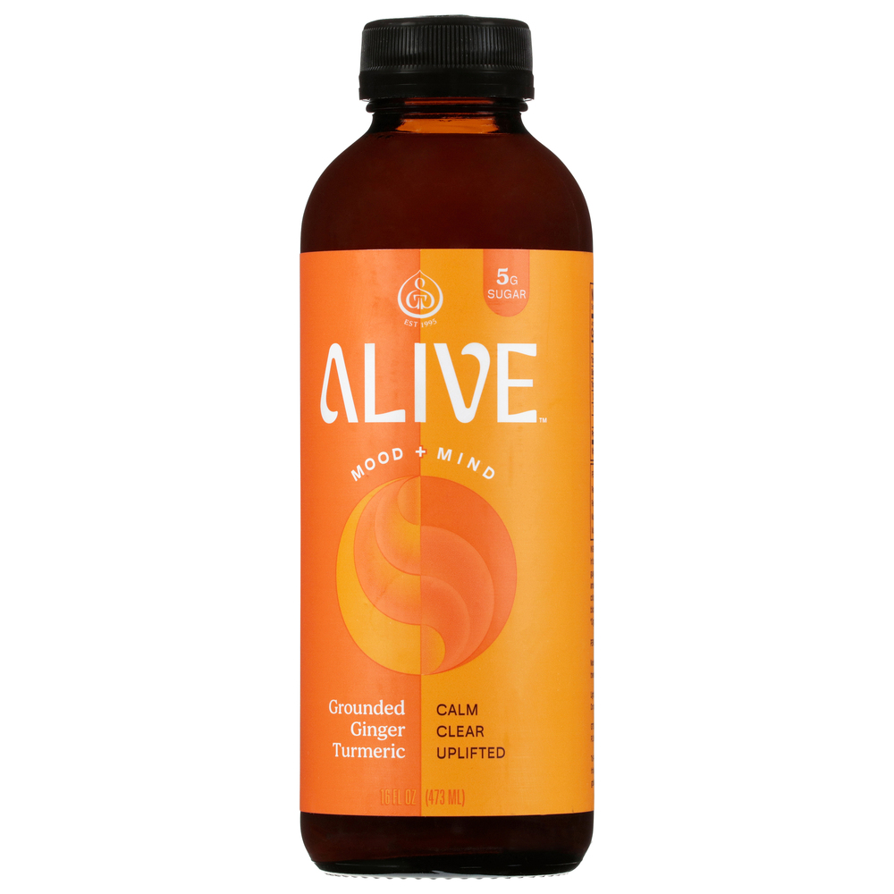 Alive Mood + Mind Grounded Ginger Turmeric Mood + Mind