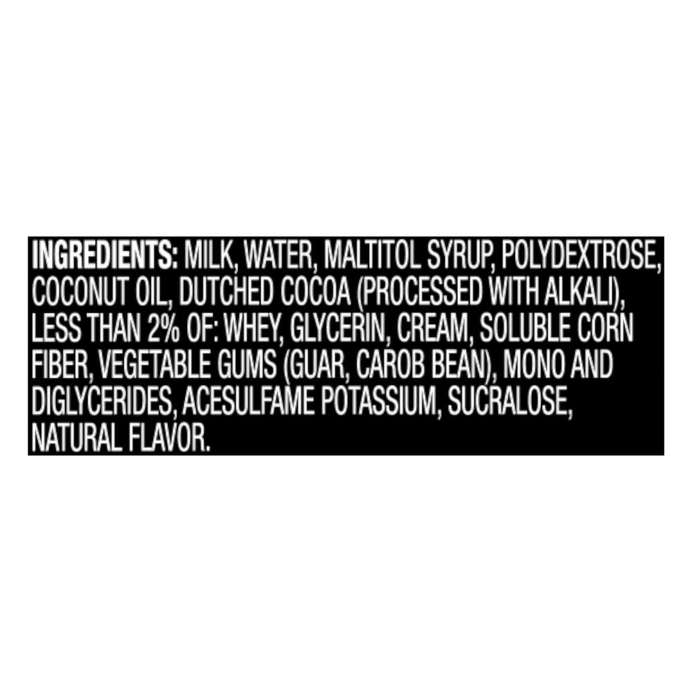 Breyers Carb Smart Frozen Dairy Dessert, Fudge BarsIngredients