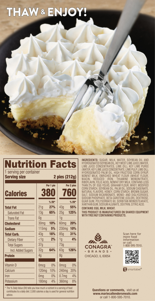 Marie Callender's Mini Key Lime Pies