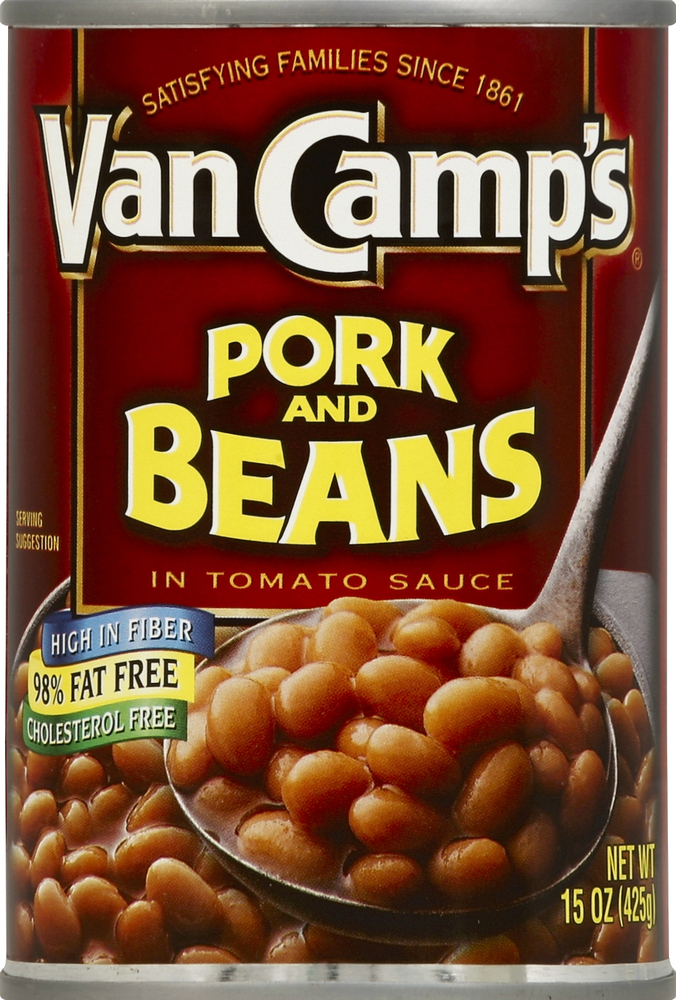 Van Camps Pork and Beans, in Tomato