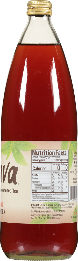 Tejava Black Tea, Unsweetened-Planogram-Right