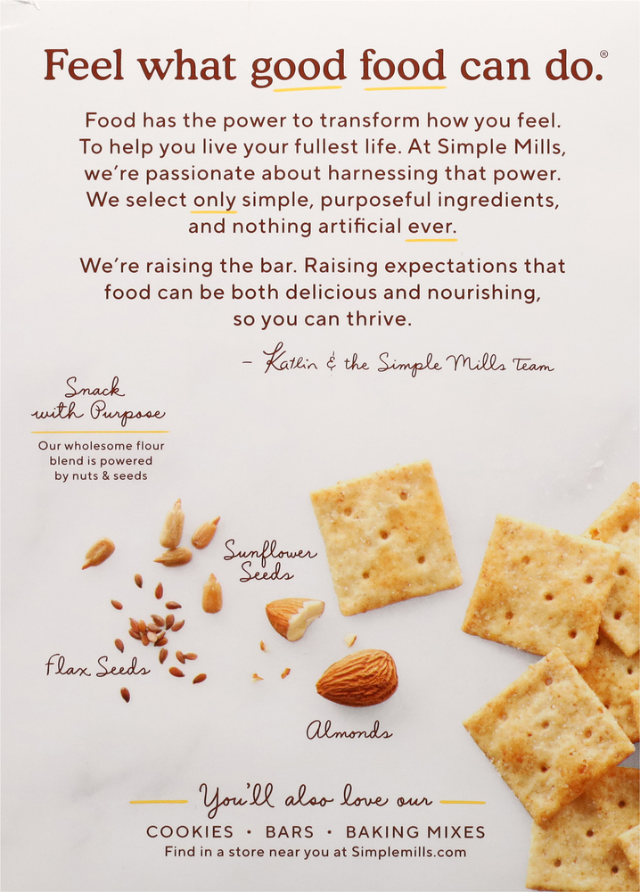 Simple Mills Almond Flour Fine Ground Sea Salt Crackers-Planogram-Back