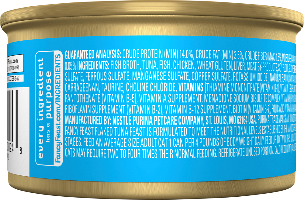Fancy feast flaked cat food sale
