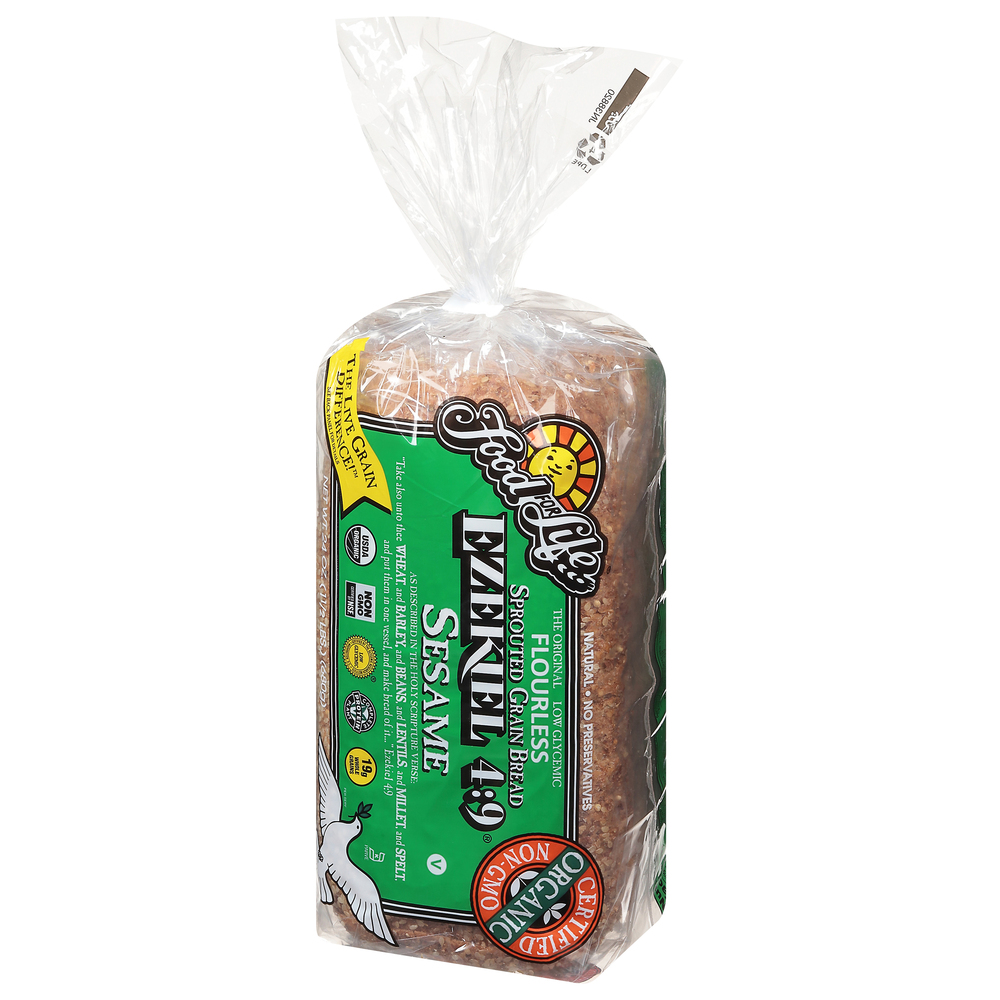『bread』 Alvarado Street Bread Sprouted Flax Chia Thin Sliced - 19 OZ