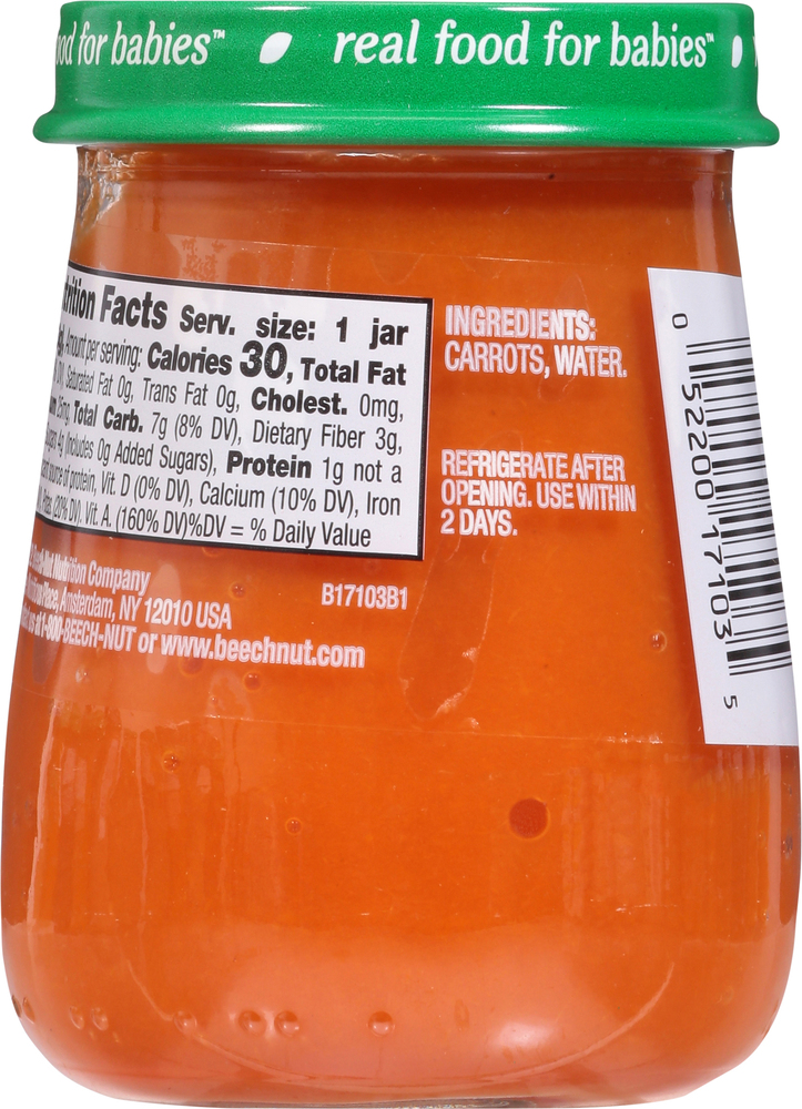 Beechnut carrots clearance