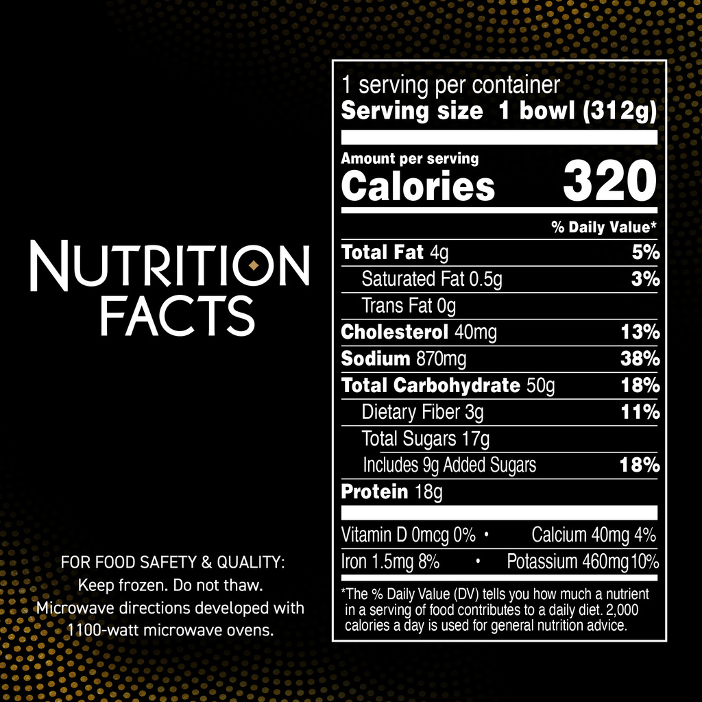 P.F. Chang's Home Menu Chicken TeriyakiNutritionFacts