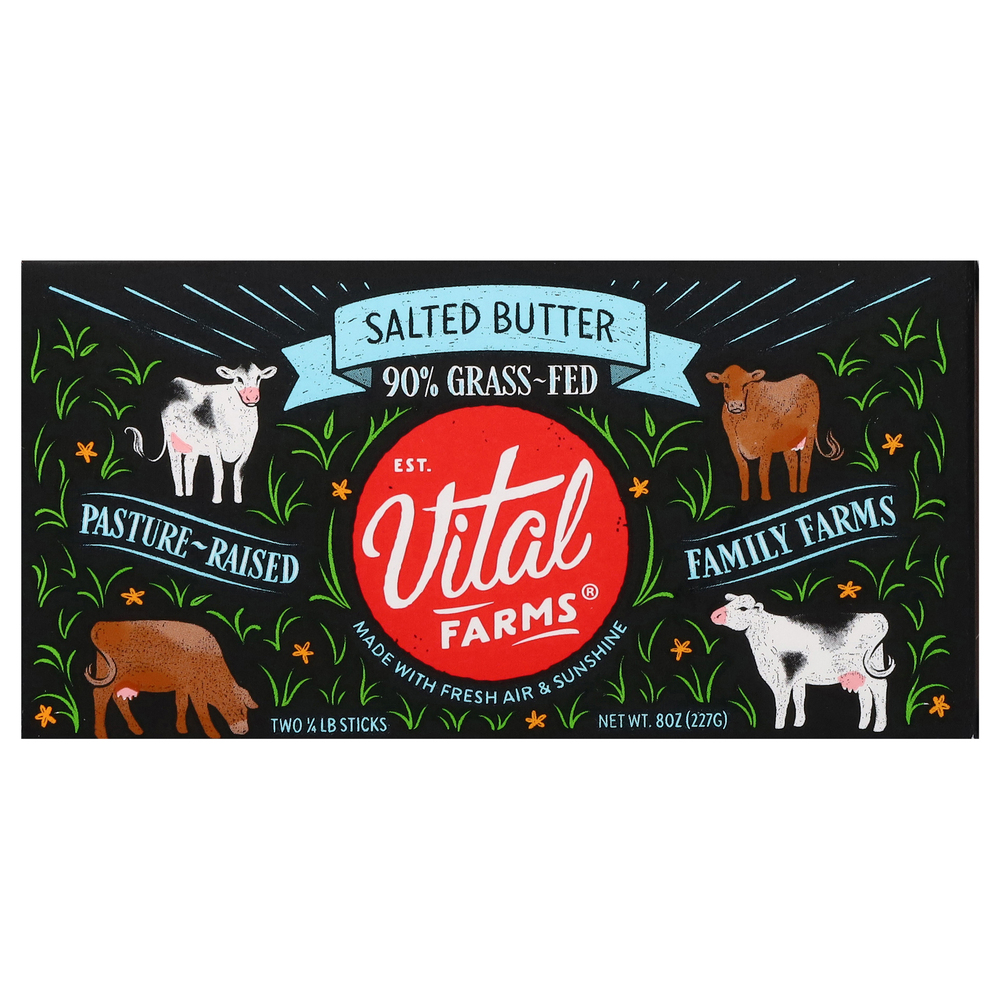 Vital Farms GrassFed Salted ButterMain