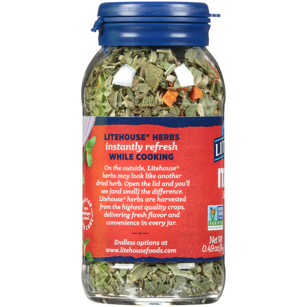 Litehouse Italian Herb BlendPlanogramLeft