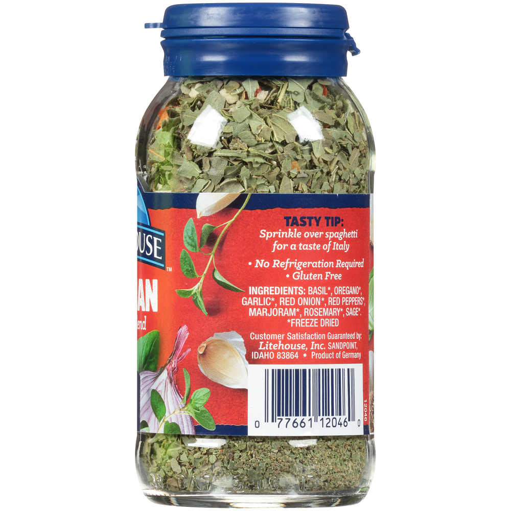 Litehouse Italian Herb BlendPlanogramRight