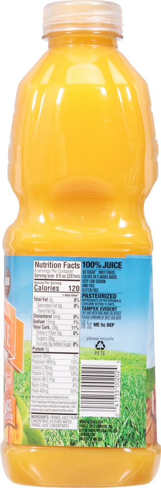 Langers 100 Juice Orange Juice