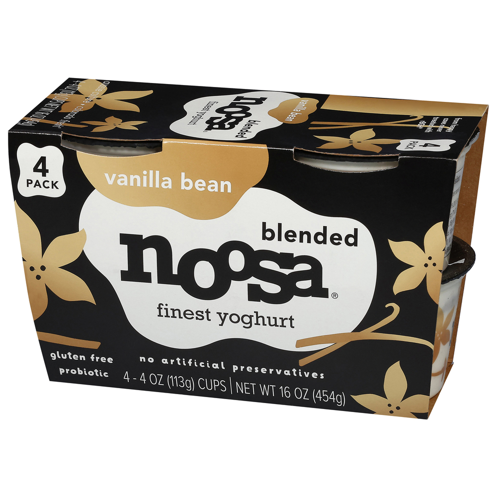 Noosa Yoghurt, Finest, Blended, Vanilla Bean
