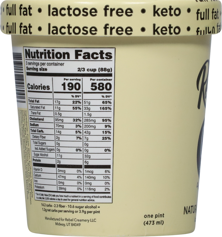 Rebel ice cream ingredients discount
