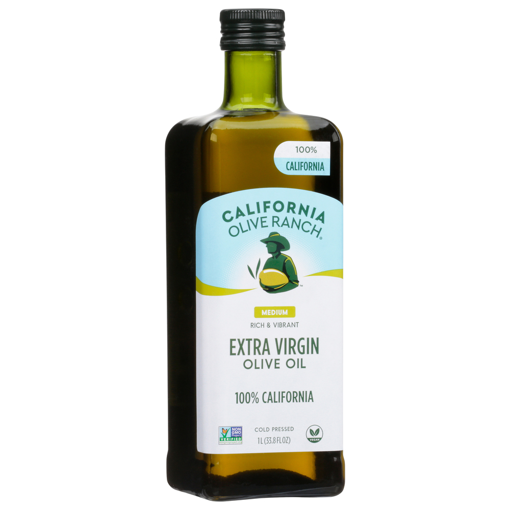 California Olive Ranch Olive Oil, Extra Virgin, 100 California, Cold