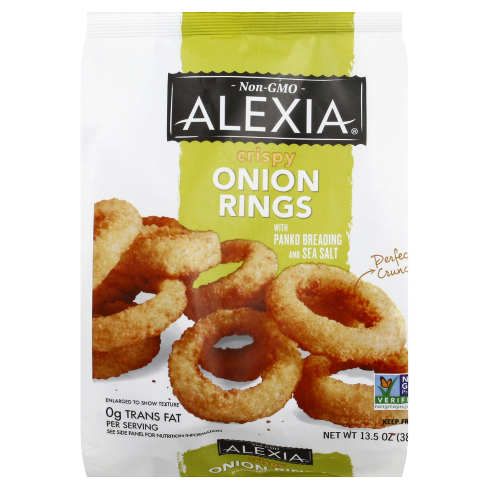 Alexia Onion Rings, with Panko Breading and Sea Salt, CrispyMain