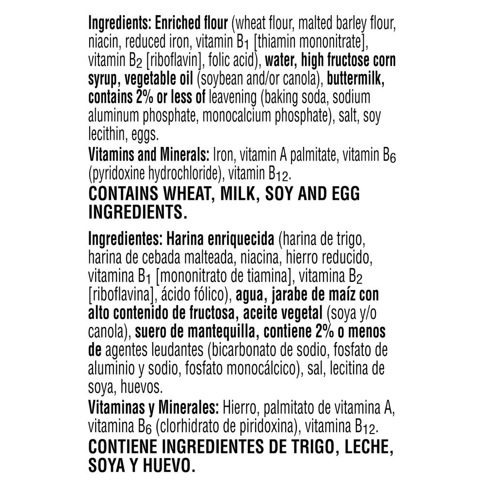 Eggo Pancakes, ButtermilkIngredients