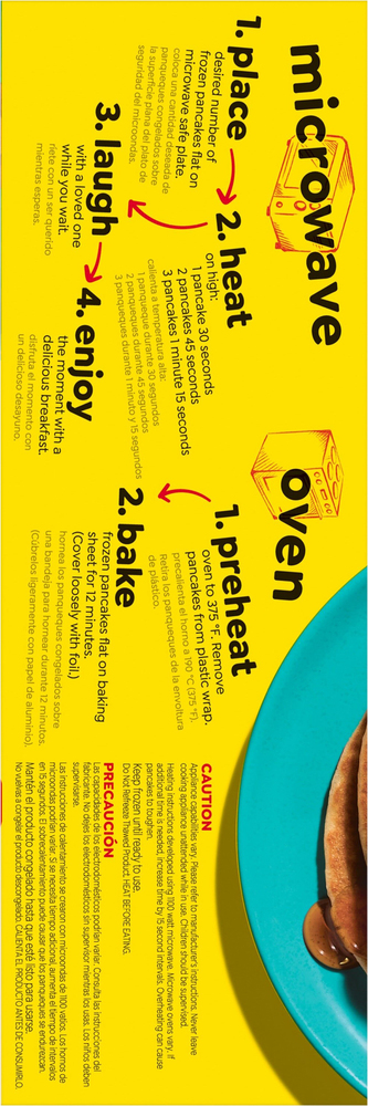 Eggo Pancakes, ButtermilkPlanogramLeft