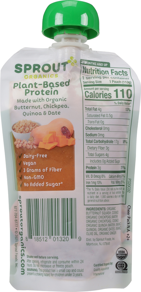 Sprout Organics Protein, Plant-Based