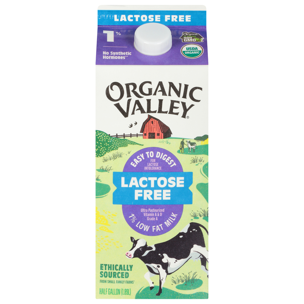 Organic Valley Milk, Low Fat, Lactose FreeMain