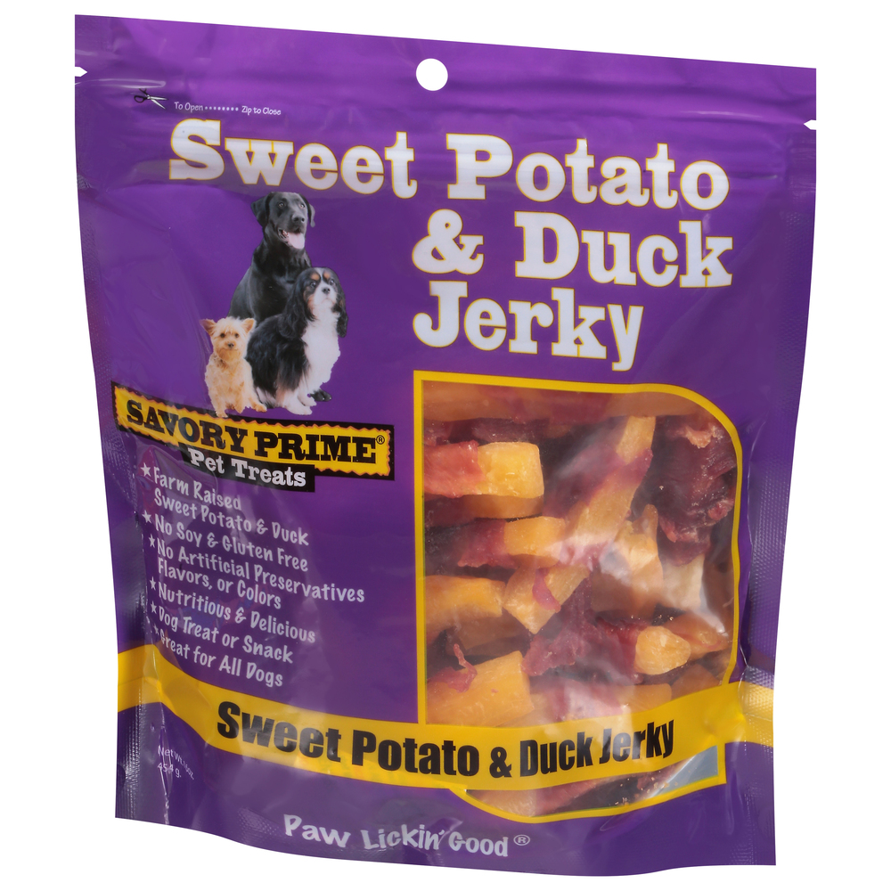 Duck and sweet on sale potato dog treats
