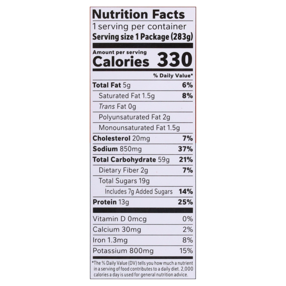Lean Cuisine Protein Kick Sweet & Sour ChickenNutritionFacts