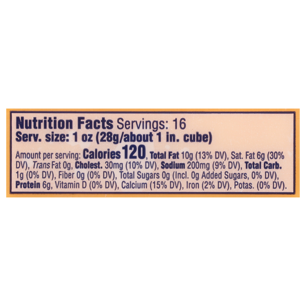 Tillamook Cheese, Cheddar, SharpNutritionFacts