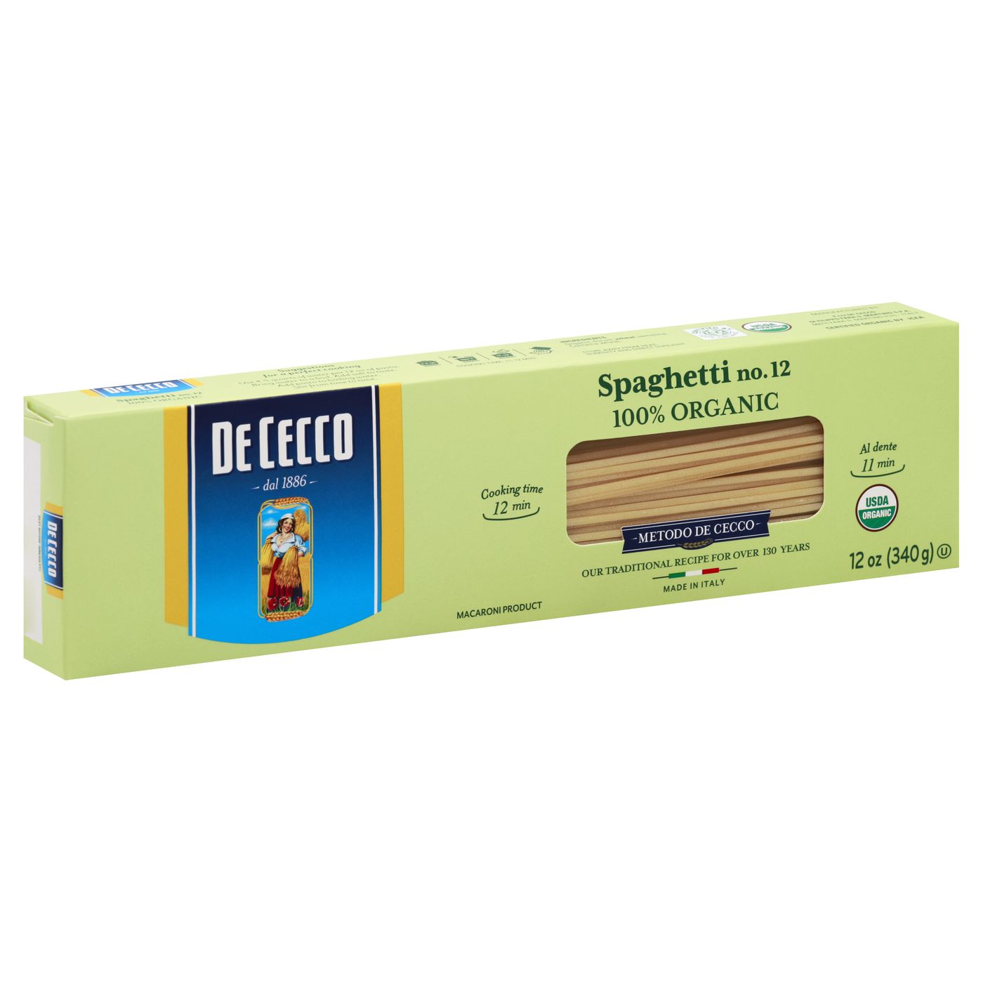 De Cecco Spaghetti No. 12 - Shop Pasta at H-E-B